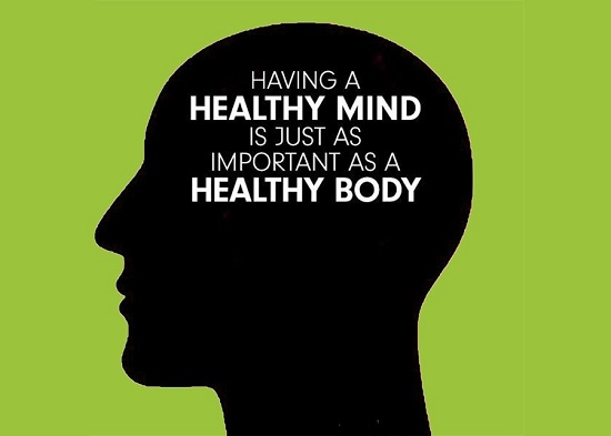 Importance Of Healthy Body & Mind For Students Concept.